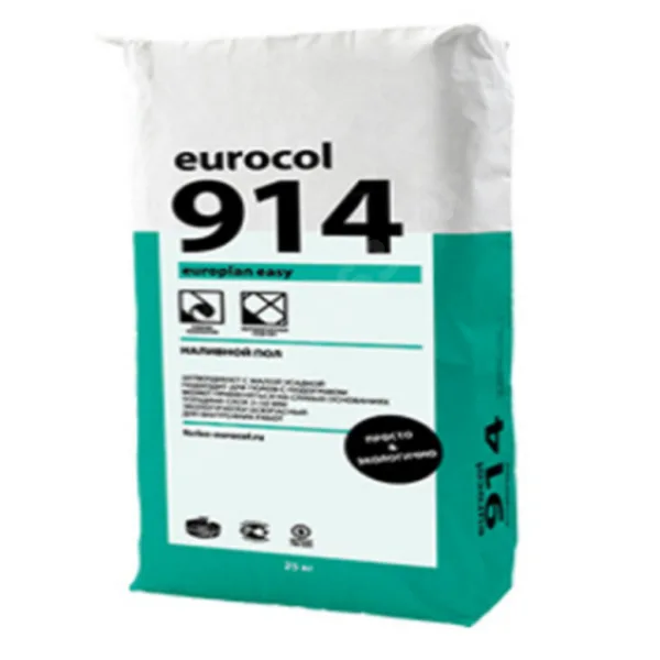 Наливной пол Eurocol 914 EUROPLAN EASY