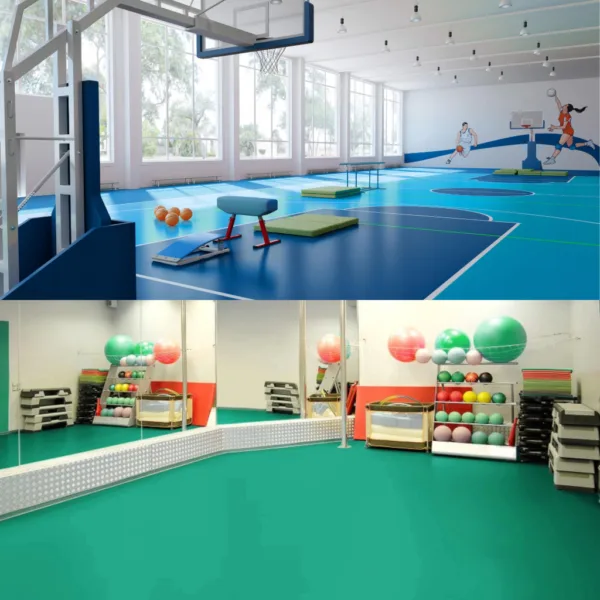 Спортивный линолеум Tarkett Omnisport интерьер